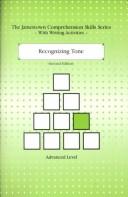 Cover of: Recognizing Tone: Advanced Level (Comprehension Skills)