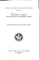 Machaut's world by Conference on Machaut's World: Science and Art in the Fourteenth Century New York Academy of Sciences 1977., Madeleine Pelner Cosman, Bruce Chandler