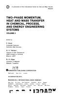 Cover of: Two Phase Momentum Heat and Mass Tran Volume 2