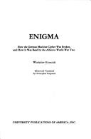 Cover of: Enigma by Władysław Kozaczuk