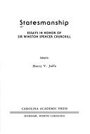 Cover of: Statesmanship by edited by Harry V. Jaffa.