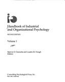 Cover of: Handbook of industrial and organizational psychology