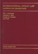 Cover of: International ocean law by Ted L. McDorman ... [et al.].