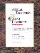 Cover of: Special Education and Student Disability by Edward L. Meyen, Thomas M. Skrtic