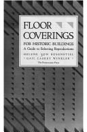 Cover of: Floor coverings for historic buildings by Helene Von Rosenstiel