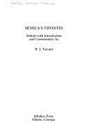 Cover of: Seneca's Thyestes (Textbook Series (American Philological Association))