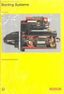 Cover of: Starting Systems: Technical Instruction : Edition 96/97