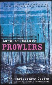 Cover of: Laws of nature by Nancy Holder