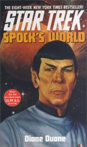 Spock's World by Diane Duane, Duane