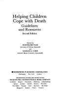 Cover of: Helping children cope with death by edited by Hannelore Wass and Charles A. Corr.