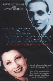 Cover of: To See You Again by Betty Schimmel, Joyce Gabriel