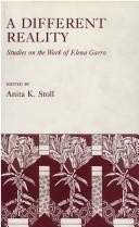 Cover of: A Different Reality: Studies on the Work of Elena Garro