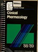 Cover of: Clinical Manual Pharmacology (A Lange clinical manual)