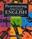 Cover of: Pronouncing American English