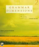 Cover of: Grammar Dimensions by Heidi Riggenbach, Virginia Samuda