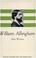 Cover of: William Allingham (The Irish writers series)