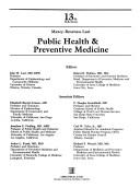 Cover of: Maxcy-Rosenau-Last public health & preventive medicine /editors, John M. Last, Robert B. Wallace ; associate editors, Elizabeth Barrett-Connor ... [et. al.] by 