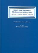 Cover of: Dahl's law dictionary by Henry S. Dahl