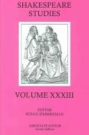 Cover of: Shakespeare Studies. Volume XXXIII