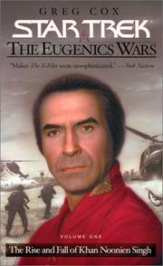Cover of: Star Trek: The Rise and Fall of Khan Noonien Singh by Greg Cox