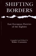 Cover of: Shifting Borders | Walter Cummins
