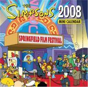 Cover of: The Simpsons 2008 Mini Calendar