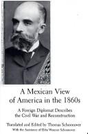 Cover of: A Mexican view of America in the 1860s by Matías Romero