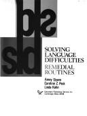 Cover of: Solving Language Difficulties | Amey Steere