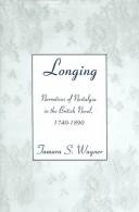 Cover of: Longing by Tamara S. Wagner
