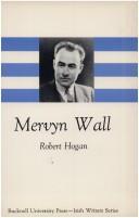 Cover of: Mervyn Wall by Robert Goode Hogan