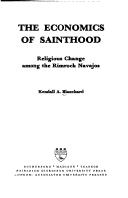 Cover of: The Economics of Sainthood by Kendall Blanchard, Kendall Blanchard