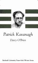 Cover of: Patrick Kavanagh by Darcy O'Brien