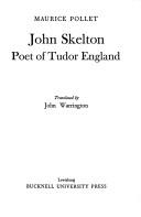 Cover of: John Skelton: poet of Tudor England.