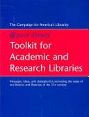 Front cover of Toolkit for Academic and Research Libraries by Unknown