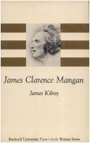 Cover of: J.C.Mangan (The Irish writers series)