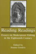 Cover of: Reading readings by Joanna Gondris