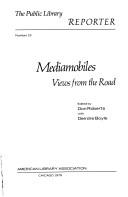 Cover of: Mediamobiles: Views from the Road (The Public library reporter ; no. 19)