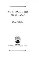 Cover of: W. R. Rodgers (1909-1969) by Darcy O'Brien