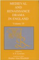 Cover of: Medieval and renaissance drama in England: v.19