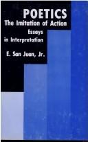 Cover of: Poetics: the imitation of action : essays in interpretation
