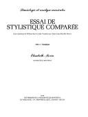 Essai de stylistique comparée ; les variations de William Byrd et John Tomkins sur "John come kiss me now" by Élisabeth Morin