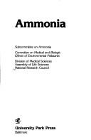 Cover of: Ammonia by National Research Council. Subcommittee on Ammonia.