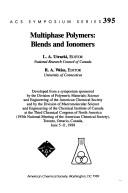 Cover of: Multiphase polymers: blends and ionomers