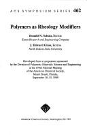 Cover of: Polymers As Rheology Modifiers (Acs Symposium Series) by J. Edward Glass