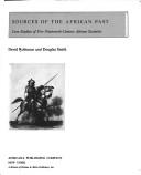 Cover of: Sources of the African past: case studies of five nineteenth-century African societies