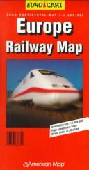 Cover of: Europe Railway Map: Euro-Continental Map (Euro Map)