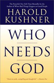 Cover of: Who Needs God