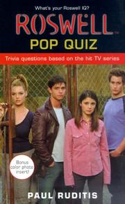 Cover of: Roswell Pop Quiz by Paul Ruditis