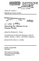 Cover of: Strengthening the U.S.-Japan Partnership in the 1990s: Ensuring the Alliance in an Unsure World (Csis Significant Issues Series)