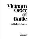 Cover of: Vietnam order of battle by Shelby L. Stanton